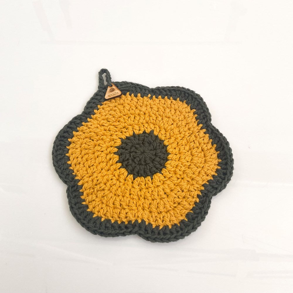 Flower Power Pot Holder Oven Mitt
