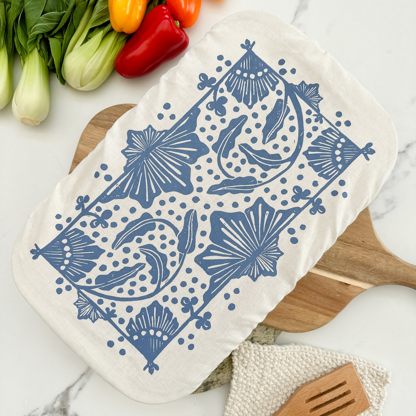 Dish Cover Rectangle | Madiba Print