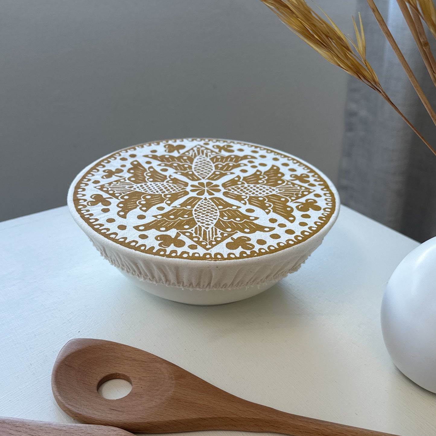 Dish and Bowl Cover Small | Madiba Print