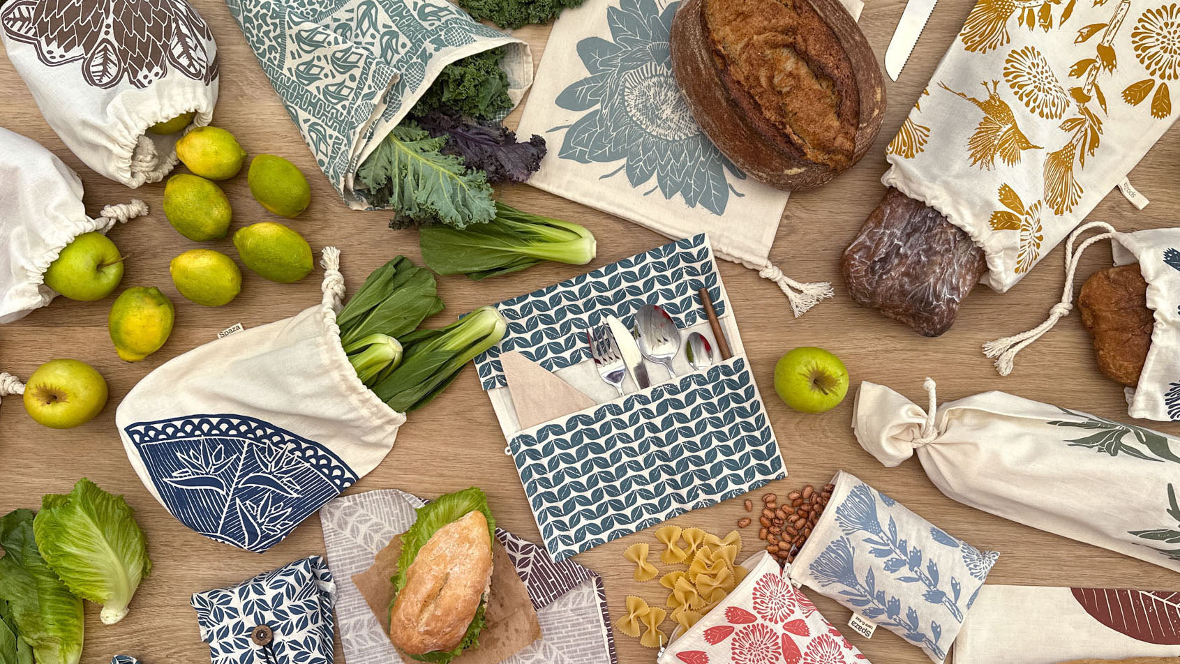 Bread, Produce Bags, and Wraps