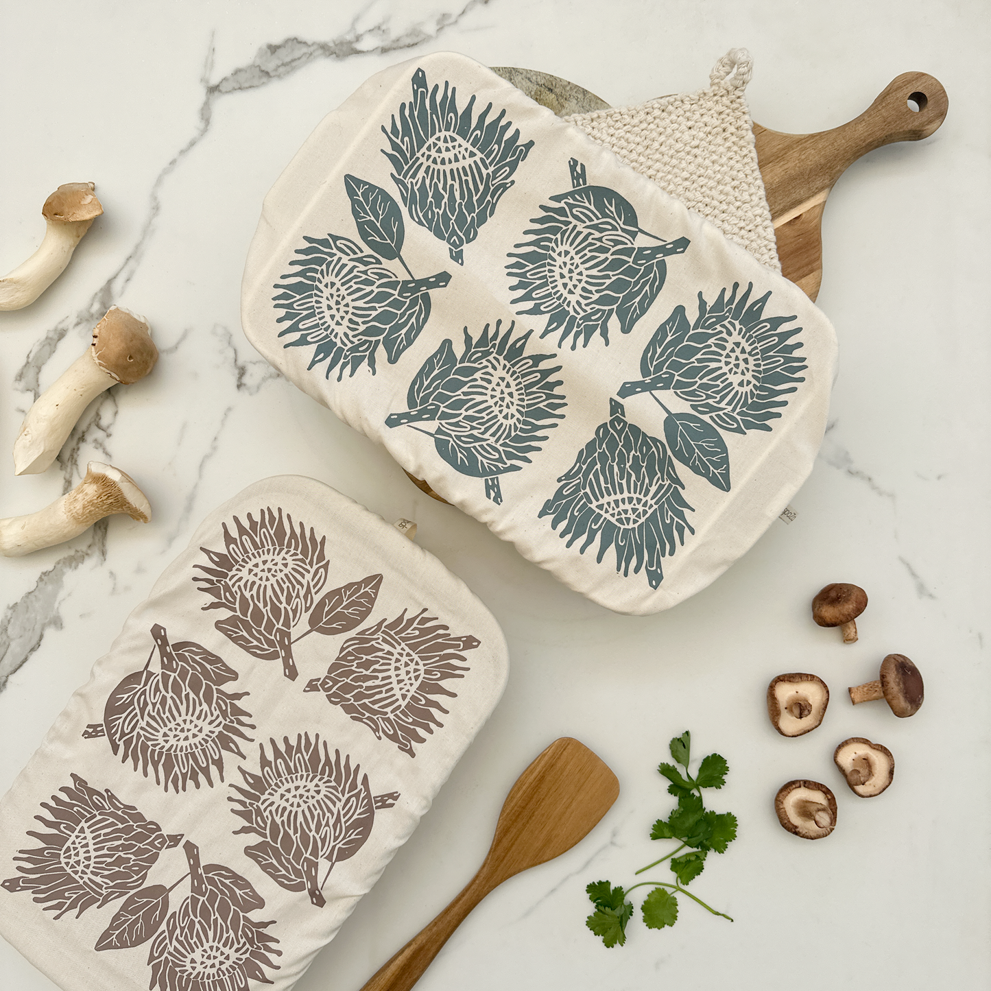 Dish Cover Rectangle 9 x 13 in | Protea Print