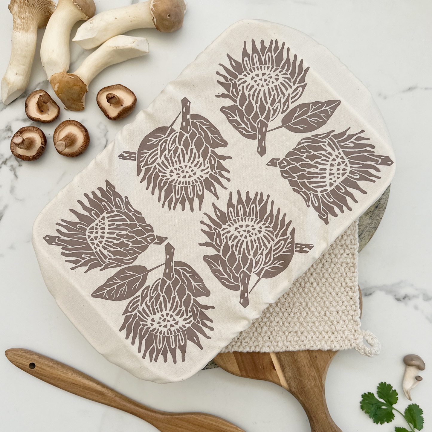 Dish Cover Rectangle 9 x 13 in | Protea Print