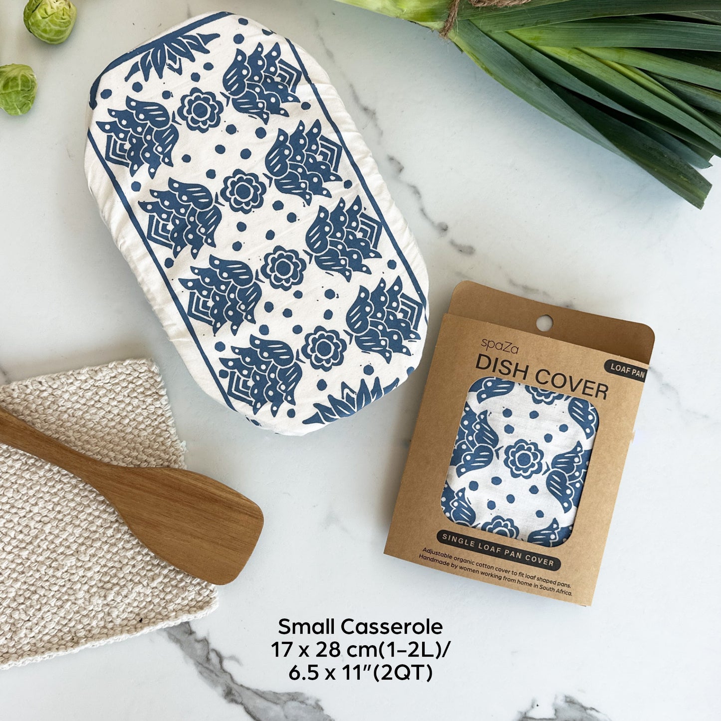 Dish Cover Mini Casserole and Loaf Pan | Madiba Print