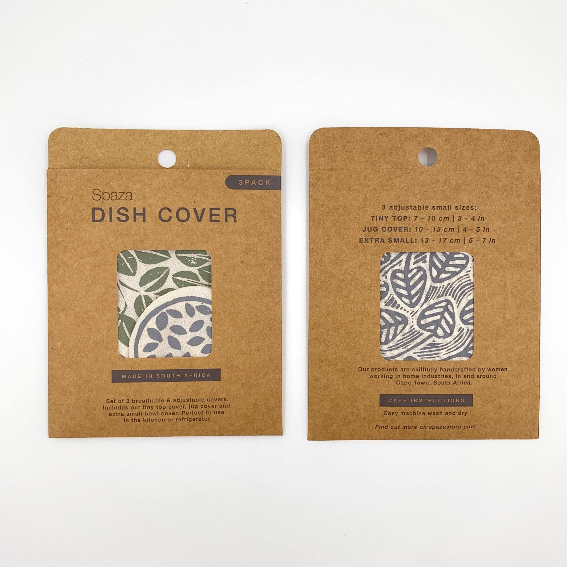 Dish and Bowl Covers mini set of 3 : variety of small sizes reusable fabric bowl covers - spaza.store.com