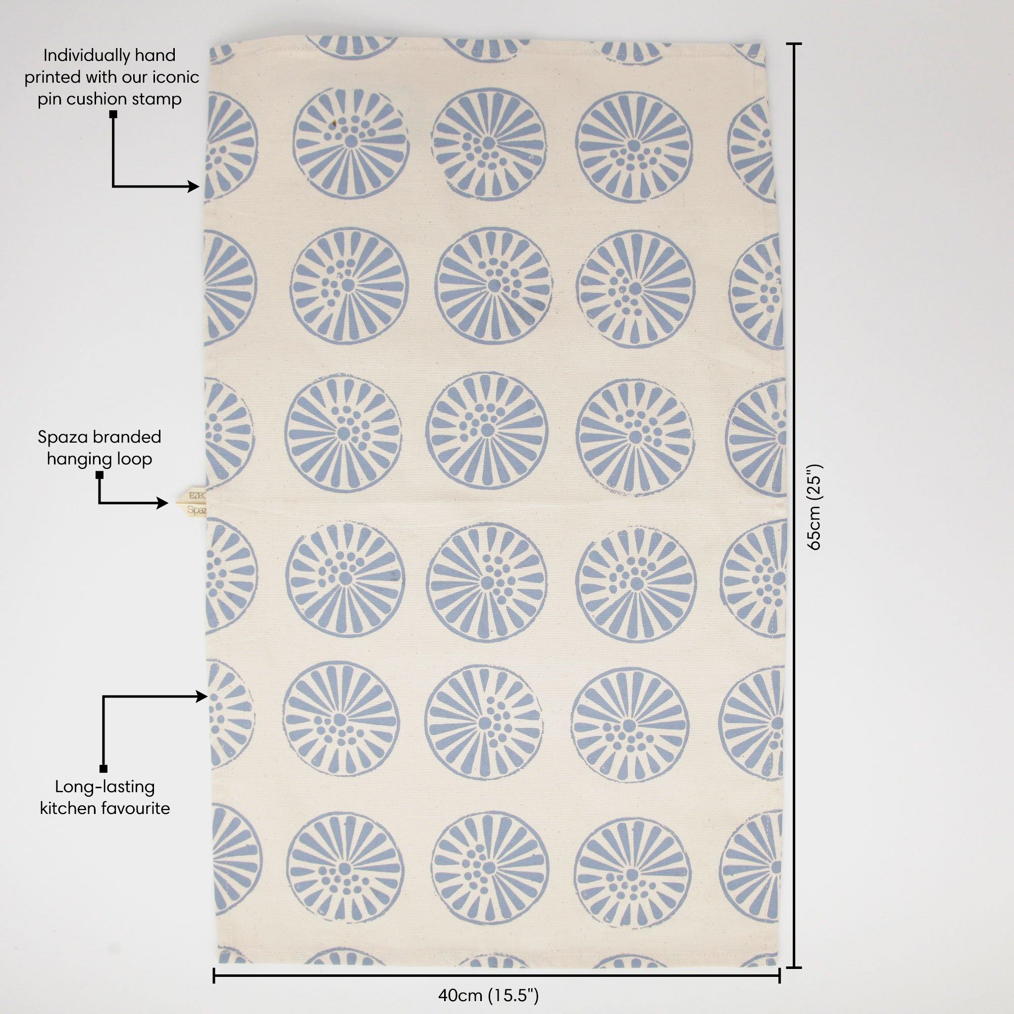 Tea Towel Pincushion Print | thick and absorbent towel
